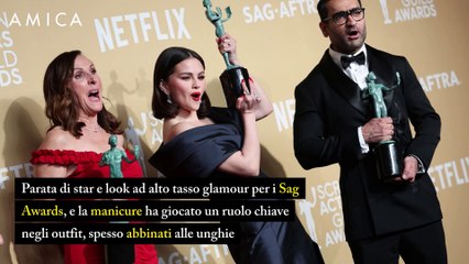 La manicure dei SAG Awards 2025 è matchy matchy