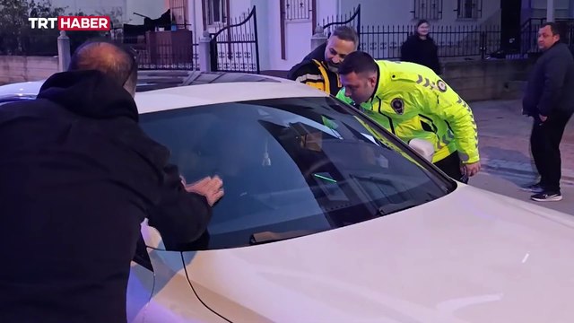 Uyuşturucu etkisindeki sürücü ortalığı birbirine kattı: O anlar kamerada