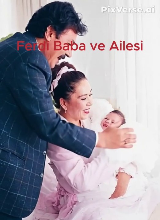 Ferdi Baba ve Ailesinin Mutlu aile Tablosu
