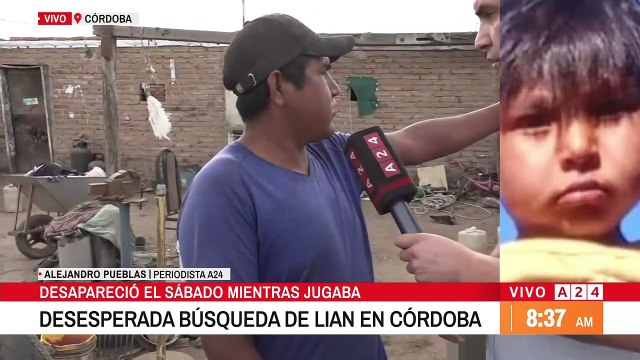 Desaparición de Lian en Córdoba: testigo clave vio una camioneta sospechosa