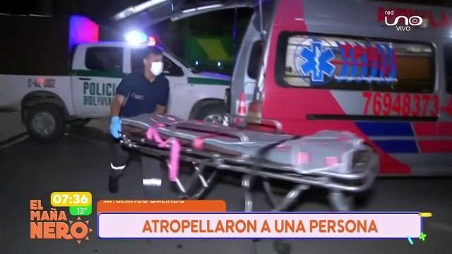 ¡Causó un accidente! Persona ‘ebria’ corría con una piedra en plena avenida Blanco Galindo