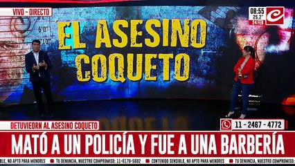 Detuvieron al asesino coqueto: después de matar fue a la barberia