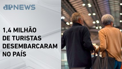 Brasil bate recorde de turistas estrangeiros em janeiro de 2025