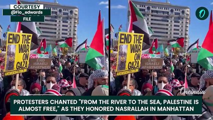 U.S Breaking VIDEO: Hezbollah's Nasrallah's 'Disturbing' Funeral In New York Amid Massive Clashes