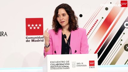 Ayuso sobre el golpe de su novio a la salida del Juzgado: "No se ha golpeado, ha sido agredido por un cámara"