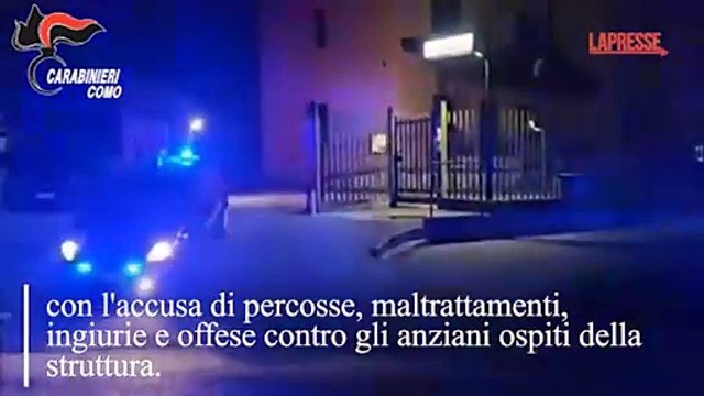 Como, percosse e violenze verbali su anziani in Rsa: arrestati 7 operatori