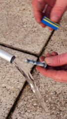 A clever way to stop leaks