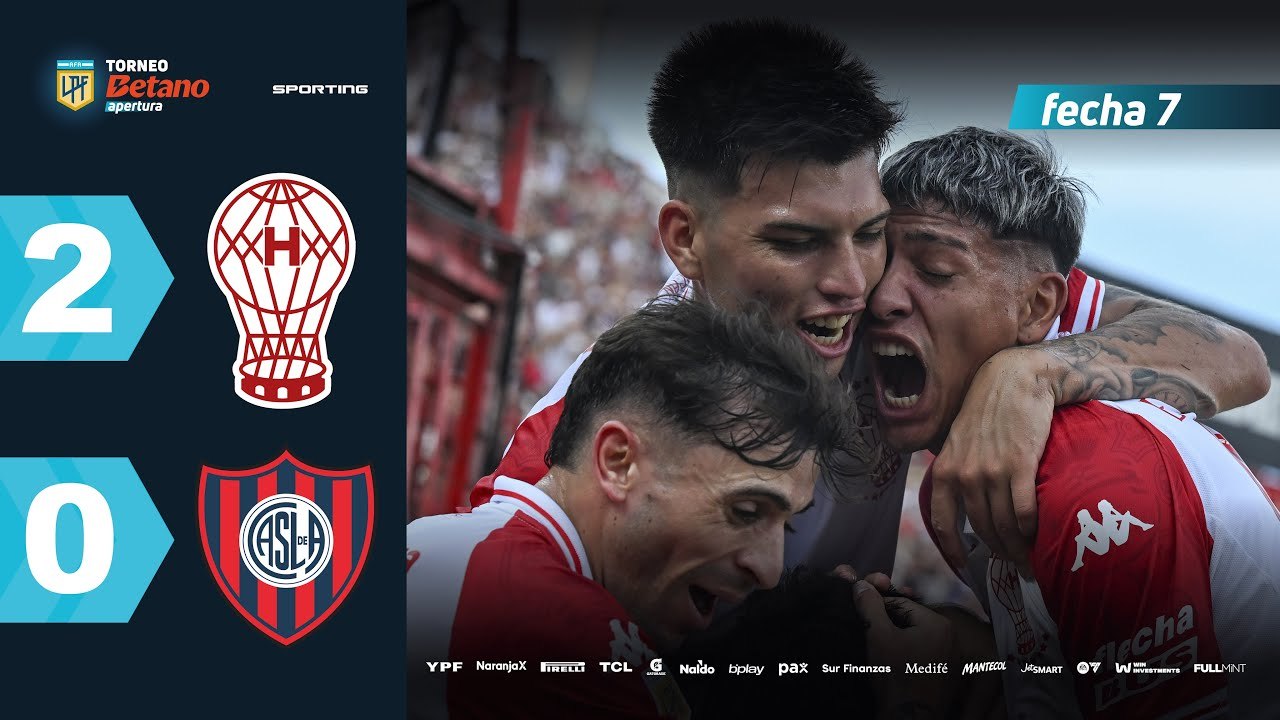 Huracán vs San Lorenzo (2-0) | LPF Torneo Apertura 2025 | Fecha 7
