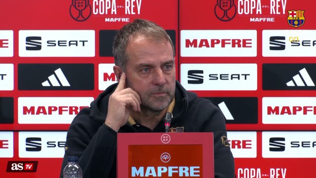 Halagos envenenados de Flick al Atleti antes del duelo de Copa del Rey