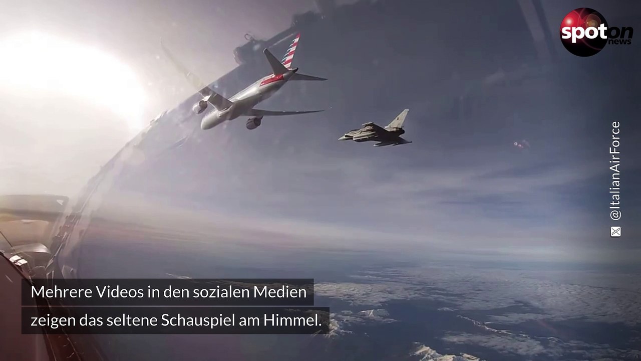 Bombendrohung: Kampfjets eskortieren Passagierflugzeug