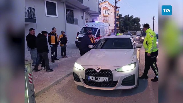 Polisten kaçmaya çalıştı, evin mutfağına daldı