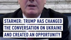 Starmer: Trump has changed the conversation on Ukraine and created an opportunity