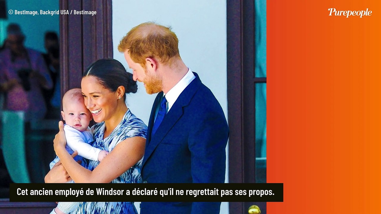 "Il faut assumer" : Meghan Markle a-t-elle malmené le personnel de Windsor ? L'homme par qui tout a été révélé s'explique