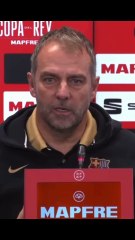 El llamamiento de Flick a la afición del Barça para el partido ante el Atleti