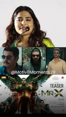 Anagha L K on MR X – A Special Moment at the Teaser Launch! ❤️🎬