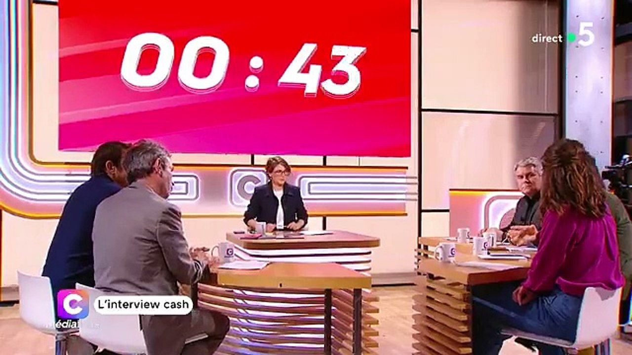 Frédéric Taddeï le dimanche 23 février 2025 dans "C Médiatique"