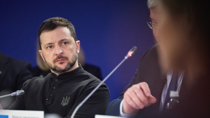 Zelenski recibe en Kiev a los líderes mundiales en el aniversario de la guerra