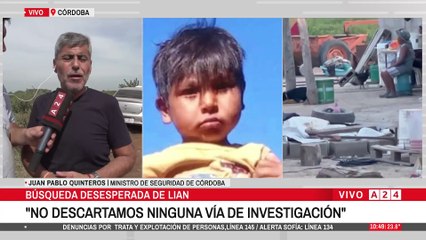 Ministro de Seguridad de Córdoba aborda la complejidad del caso Quintero