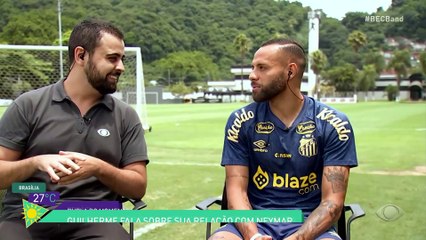 Por que Guilherme chama todo mundo de ‘amado’? Veja a entrevista do novo ‘parça’ de Neymar no Santos