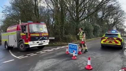 Caravan Storage Unit Fire, Newtown
