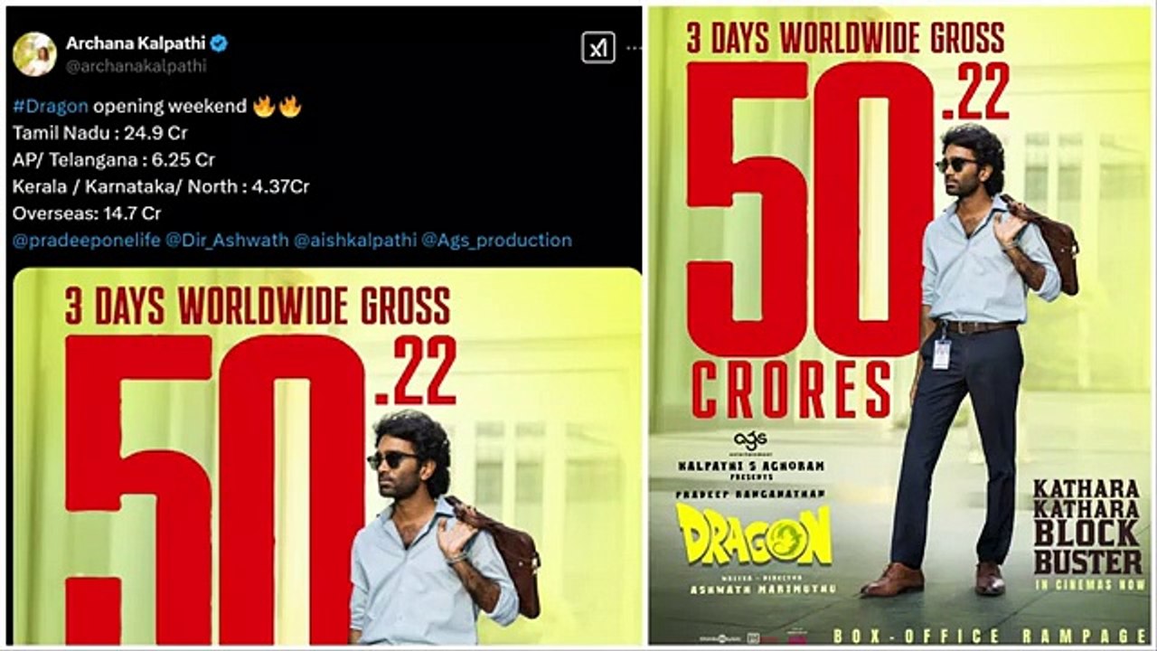 Film Talk | Dragon 3 Days Box-Office Sambavam, Nani's HIT 3 Tamil Teaser, Mur Mur, VidaaMuyarchi OTT