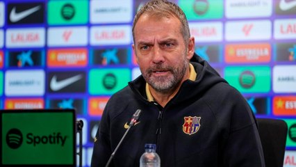 Flick sobre el liderato del Barcelona en LaLiga: "Estoy contento con los tres puntos, seguimos líderes"