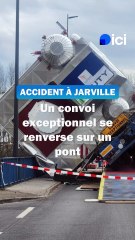 Un convoi exceptionnel se renverse à Jarville, dans le Grand Nancy