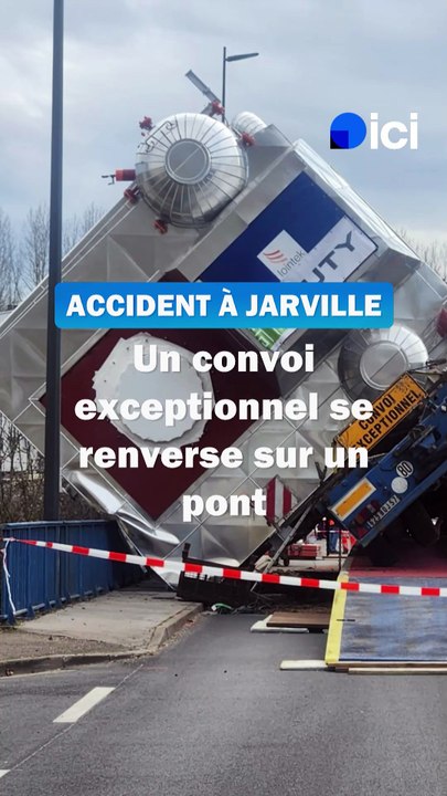 Un convoi exceptionnel se renverse à Jarville, dans le Grand Nancy