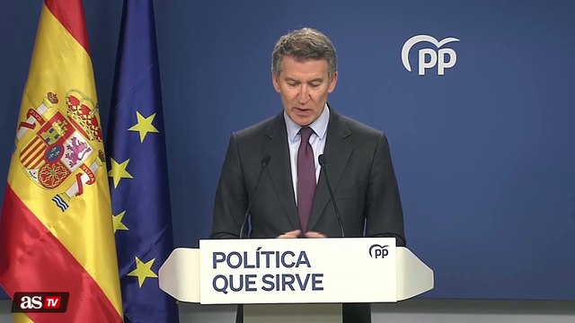 La felicitación de Feijóo por las elecciones alemanas