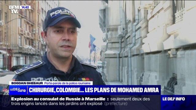 Mohamed Amra: Au moment de l'arrestation, il avait de faux papiers , explique le porte-parole de la police roumaine