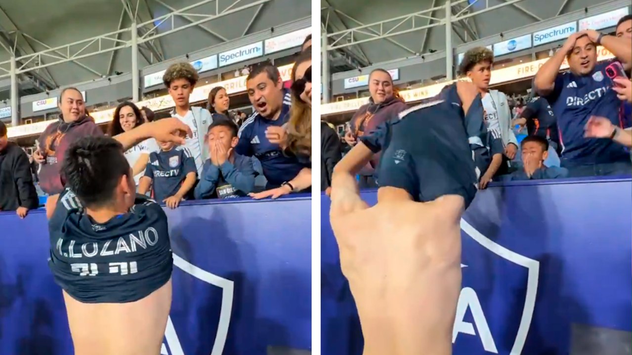 Hirving Lozano todo un crack: Vive emotivo momento con niño tras la victoria del San Diego FC