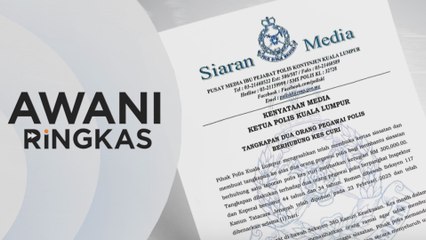 AWANI Ringkas: Jenayah | Kesihatan | Banjir