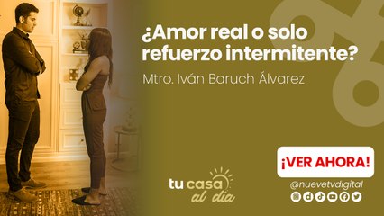 ¿Amor real o solo refuerzo intermitente?