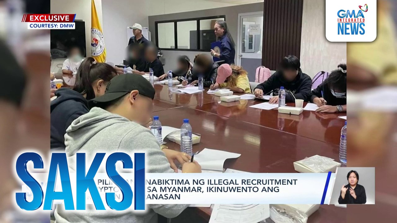 Mga Pilipinang nabiktima ng illegal recruitment sa crypto-farm sa Myanmar, ikinuwento ang torture na naranasan | Saksi