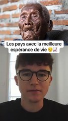 Les pays avec la meilleure espérance de vie 🚨 #quiz #classement