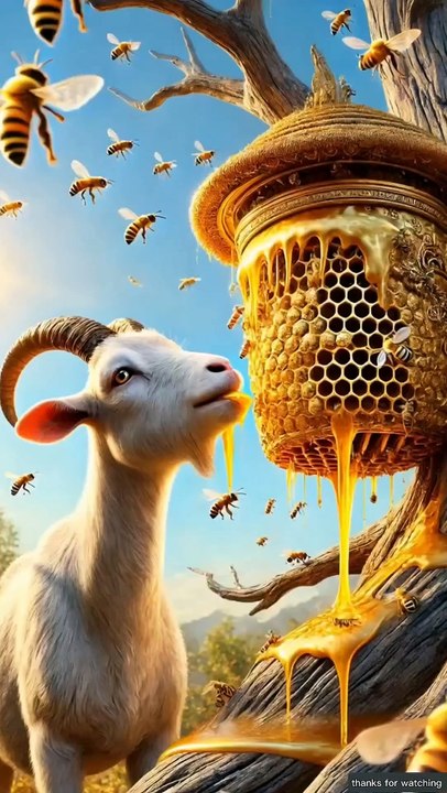 Goat eat Honey 🍯 || How a goat eat Honey  . . . #cartoon #animation #cartoonnetwork #toonlife #animationart #cartoonlover #cartoonsforkids #comicstrips #manga #anime #drawing #illustration #art #characterdesign #creative #funanimation #cartoonchara