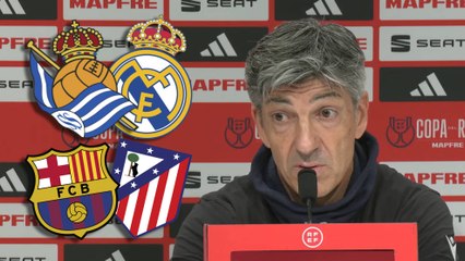 Imanol sueña en la Copa de los 'cuatro grandes': "No es la primera vez que ganamos al Madrid..."