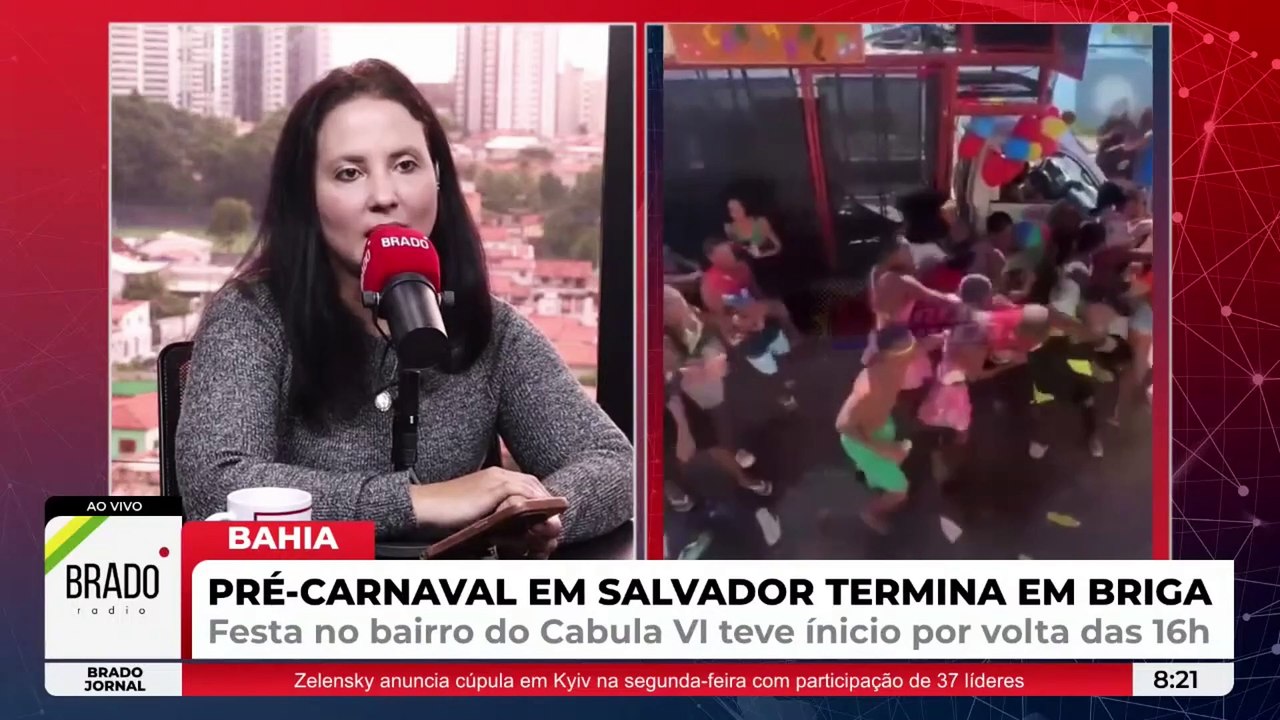 PRÉ-CARNAVAL EM SALVADOR TERMINA EM PANCADARIA