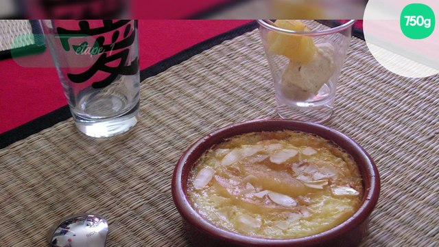 Gratin d'ananas aux amandes