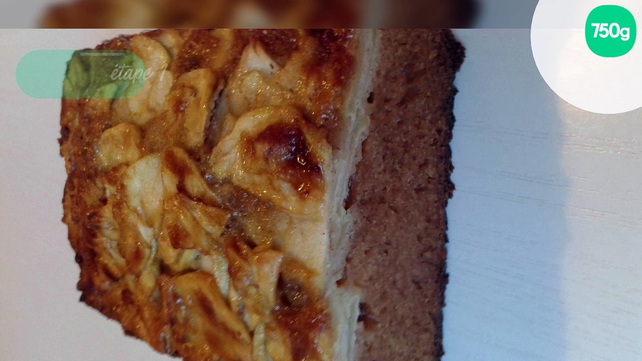 Cake au miel et pomme