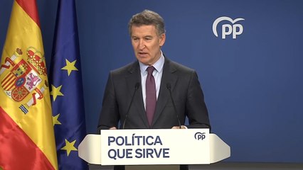 Feijóo replica a Sánchez que los socialistas alemanes legitiman y respetan el resultado de las urnas