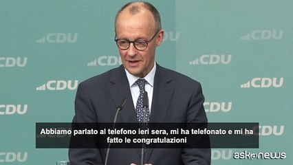 Merz: Netanyahu può venire in Germania, non lo arresteremo