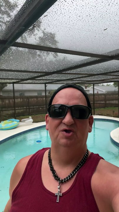 good morning just  rainy day Shawn living life at 50 Welcome to my backyard Monday, February 24, 2025 65° Here in Dunedin, Florida next to Clearwater have a great day take care much love