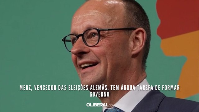 Merz, vencedor das eleições alemãs, tem árdua tarefa de formar governo