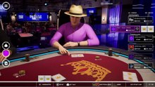Poker Club - Three hands in a row / Hero call in the second hand (PS5)