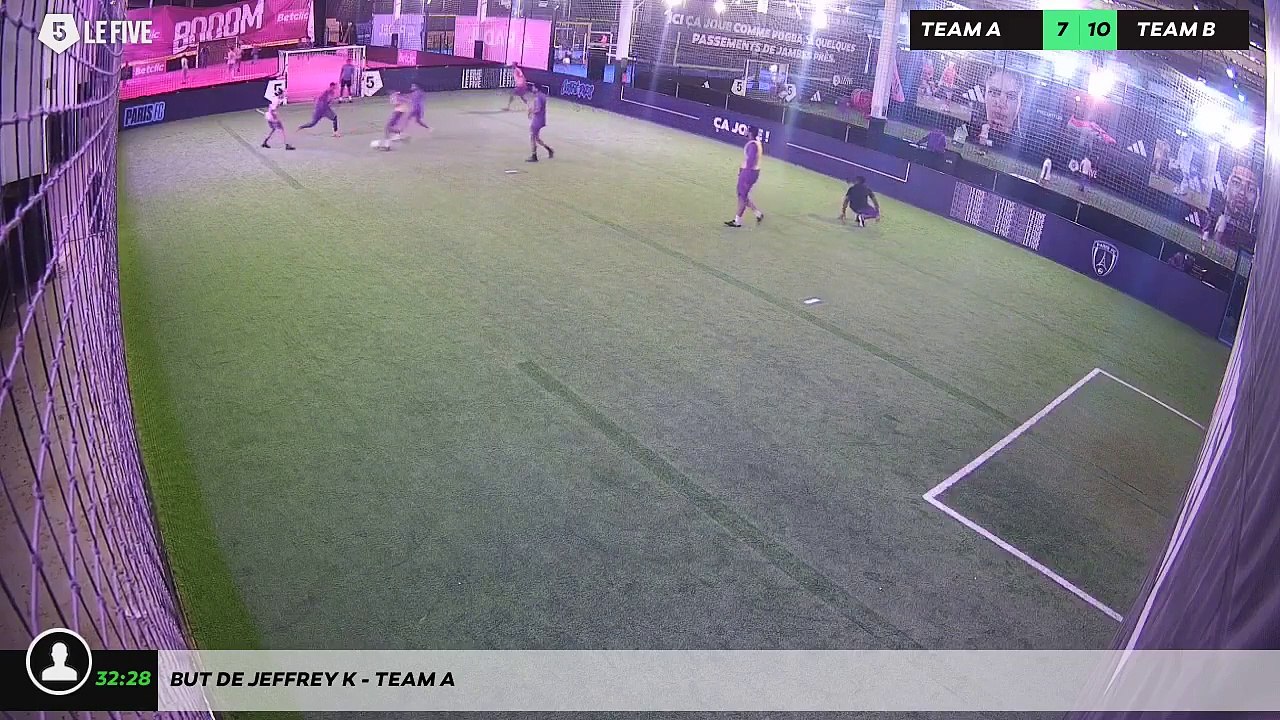 But de Jeffrey K - Team A