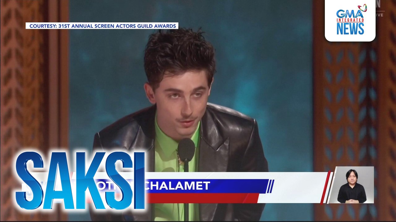 Saksi: (Part 2) Timothee Chalamet, pinakabatang best actor sa SAG Awards; Bagong podcast ni Pia Arcangel this Feb 26