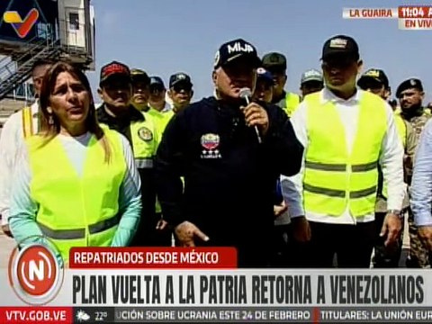 Vpdte. Sec. Cabello pidió trato digno para venezolanos que llegaron a trabajar en los EE. UU.
