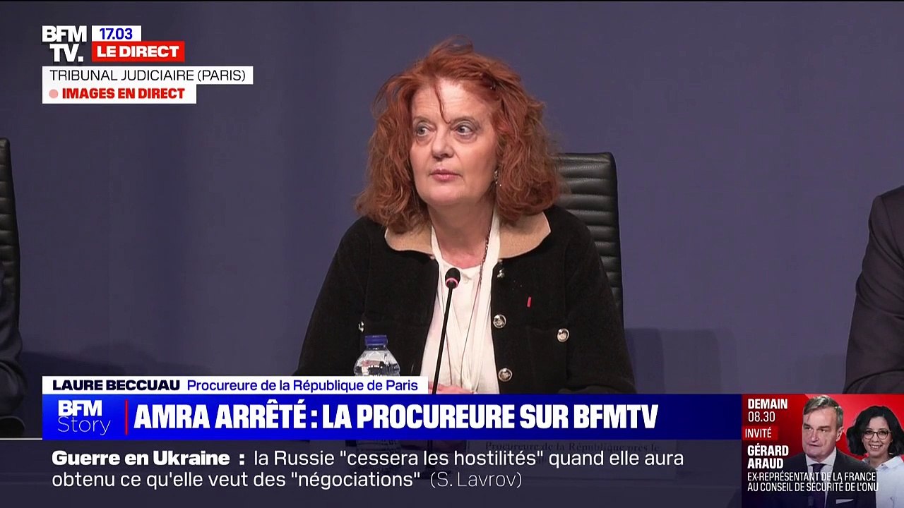 Arrestation de Mohamed Amra: "Je veux saluer l'engagement exceptionnel de tous les services de police", déclare la procureure de Paris