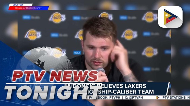 Luka Doncic believes Lakers are a championship-caliber team